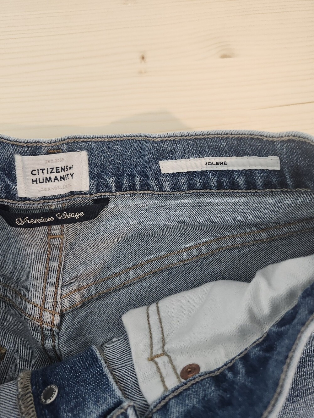 Citizens Of Humanity Jolene Straight-Leg Jeans Size 26 - Picture 6 of 11